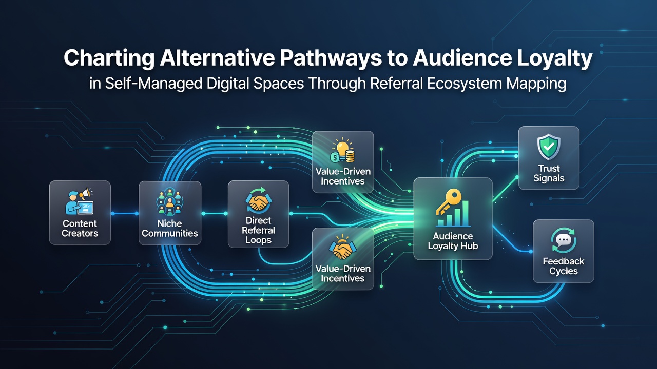 Charting Alternative Pathways to Audience Loyalty in Self-Managed Digital Spaces Through Referral Ecosystem Mapping